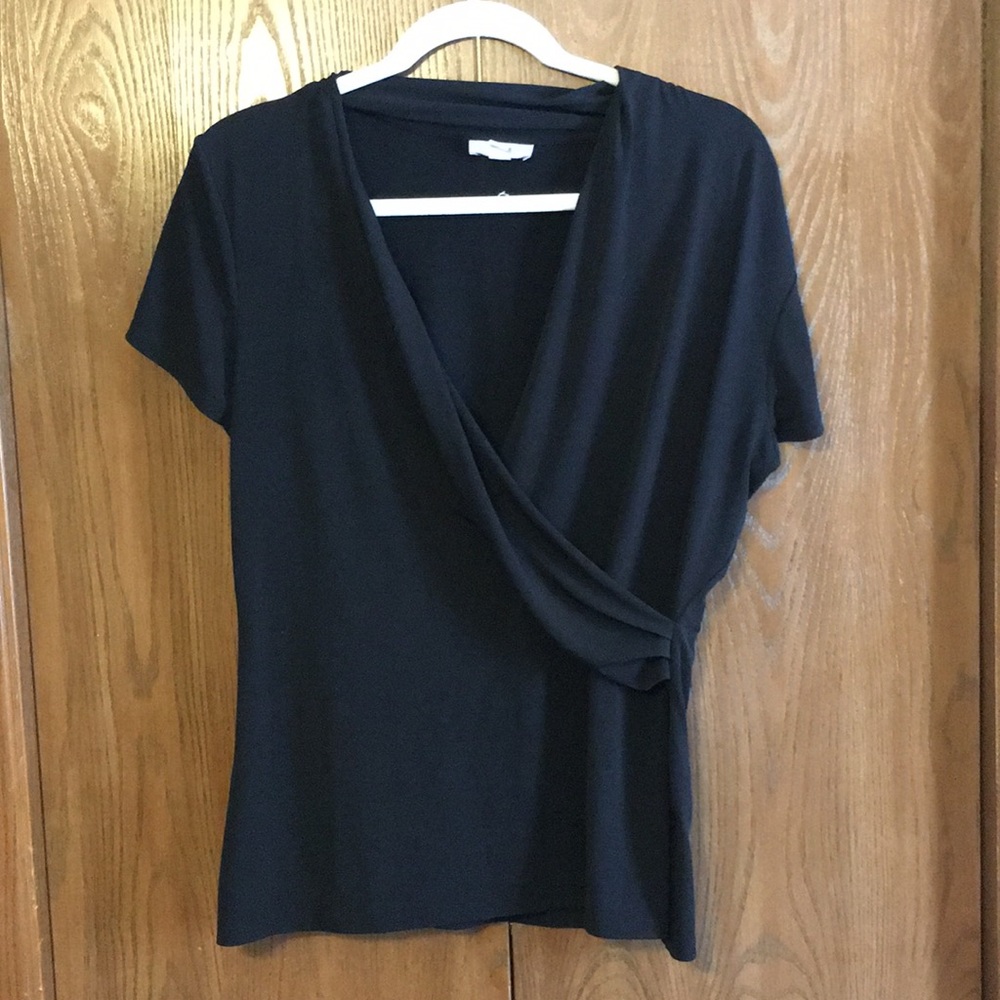 Faux wrap top